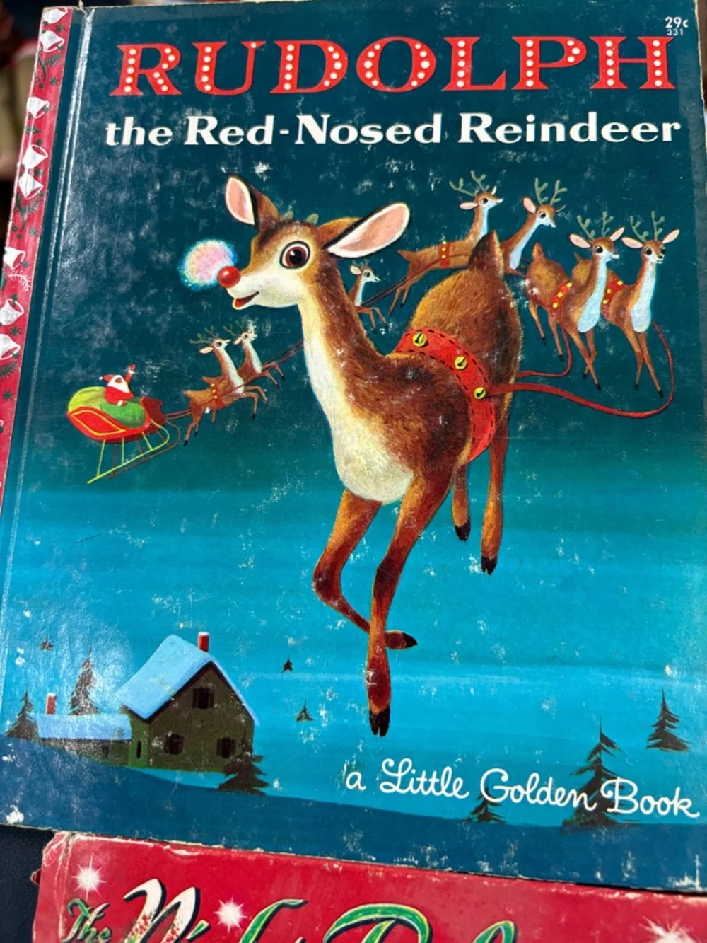 Vintage Christmas Book Lot